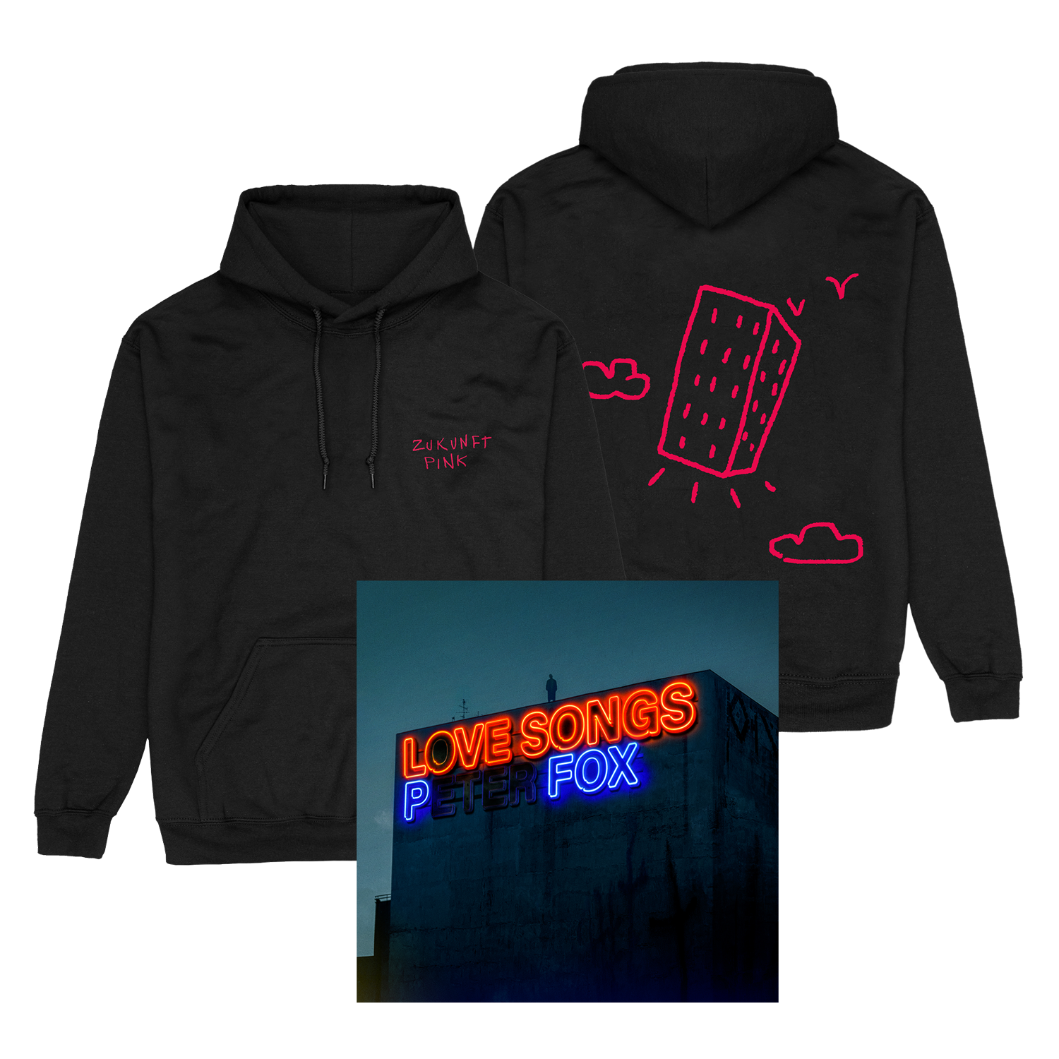 Peter Fox Love Songs CD + Hoodie 294100